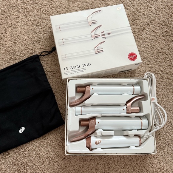 T3 Interchangeable Curler and Wand
